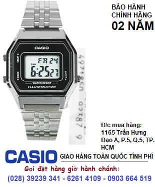 Casio LA680WA-1BDF, Đồng hồ Casio Casio LA680WA-1BDF chính hãng| Bảo hành 2 năm 